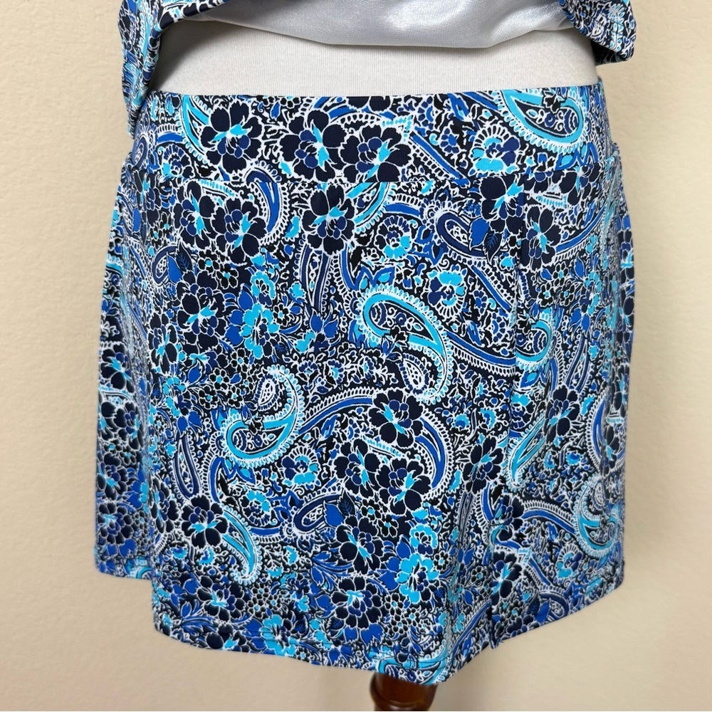 Miraclesuit x Talbots‎ Sanibel Medallion Tapestry Tankini and Skirt Swim Set - Picture 6 of 16